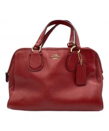 COACH（コーチ）の古着「2WAYバッグ」｜レッド