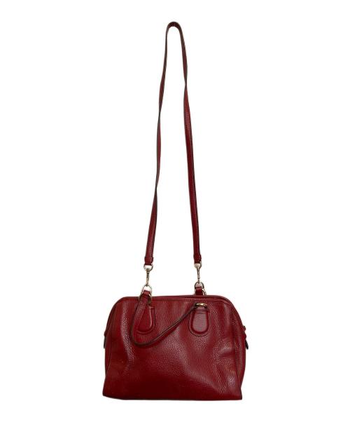 COACH（コーチ）COACH (コーチ) 2WAYバッグ レッドの古着・服飾アイテム