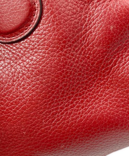 COACH（コーチ）COACH (コーチ) 2WAYバッグ レッドの古着・服飾アイテム