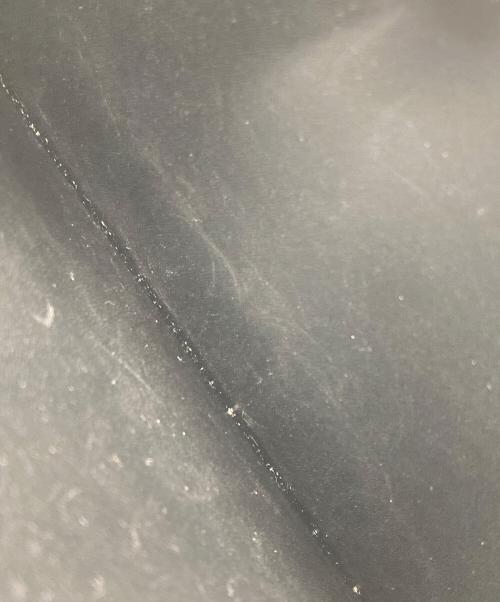 WILDSWANS（ワイルドスワンズ）WILDSWANS (ワイルドスワンズ) WAVE レザーロングウォレット ブラックの古着・服飾アイテム