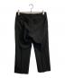 JUNYA WATANABE COMME des GARCONS ((ジュンヤワタナベ コムデギャルソン) センタープレススラックスパンツ ブラック サイズ:S：4000円