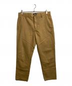 stussyステューシー）の古着「ワンポイント刺繍パンツ」｜ベージュ