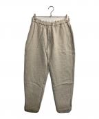 MITTANミッタン）の古着「リネンイージーパンツ」｜アイボリー