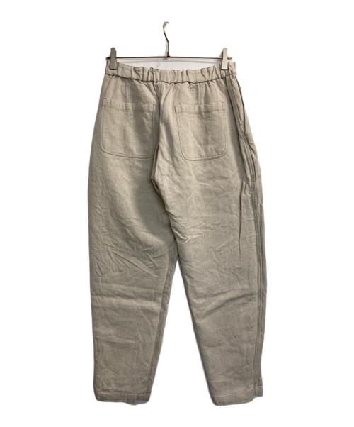 MITTAN（ミッタン）MITTAN (ミッタン) リネンイージーパンツ アイボリー サイズ:2の古着・服飾アイテム