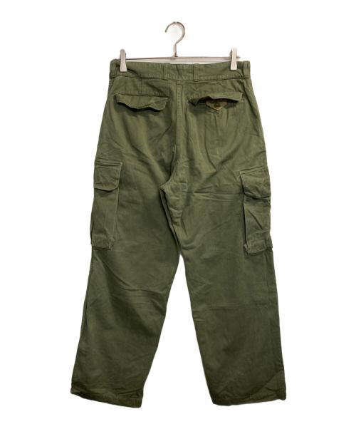 French Army（フランス軍）French Army (フレンチアーミー) M-47カーゴパンツ グリーン サイズ:21の古着・服飾アイテム