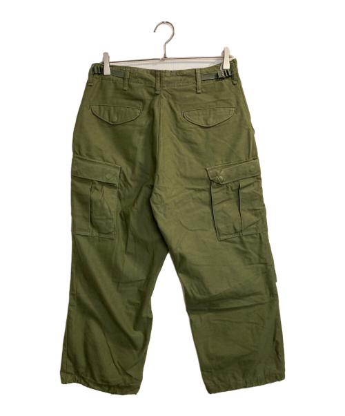 WINFIELD MFG（ウィンフィールド）WINFIELD MFG (ウィンフィールド) M-65フィールドカーゴパンツ グリーン サイズ:27to31の古着・服飾アイテム