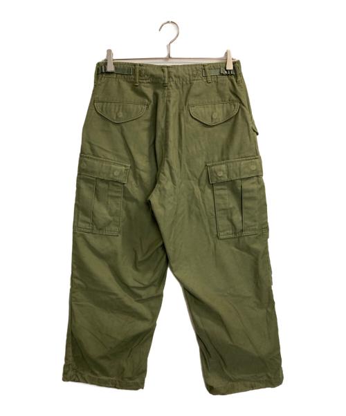 WINFIELD MFG（ウィンフィールド）WINFIELD MFG (ウィンフィールド) M-65フィールドカーゴパンツ グリーン サイズ:27to31の古着・服飾アイテム