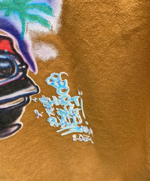 X-LARGE（エクストララージ）X-LARGE (エクストララージ) SHIRT KING PHADE グラフィティワークジャケット カーキ サイズ:Ⅼの古着・服飾アイテム