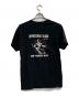 Hysteric Glamour (ヒステリックグラマー) ガール&トランプバックプリントTシャツ ブラック サイズ:Ｍ：5000円