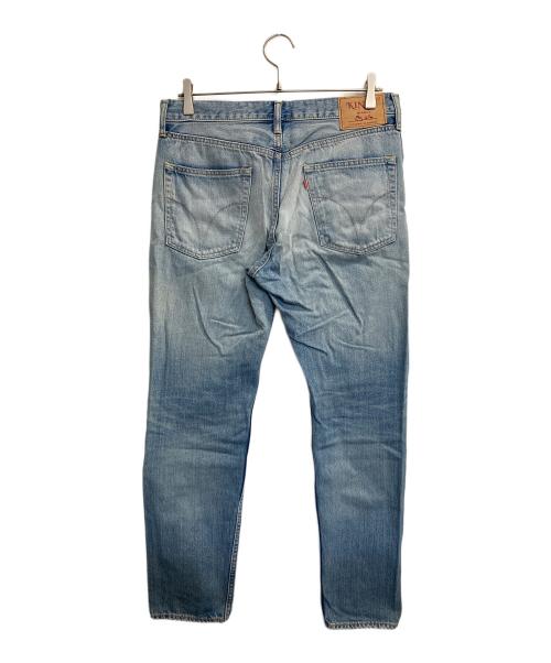 Hysteric Glamour（ヒステリックグラマー）Hysteric Glamour (ヒステリックグラマー) コラージュパッチリメイクテーパードデニムパンツ インディゴ サイズ:31の古着・服飾アイテム