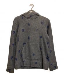 Paul Smith JEANS（ポールスミス ジーンズ）の古着「総柄パーカー」｜ネイビー×グレー