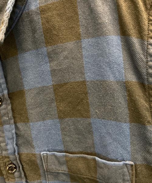WACKO MARIA（ワコマリア）WACKO MARIA (ワコマリア) 刺繍チェックシャツ ブラック×ブルー サイズ:Sの古着・服飾アイテム