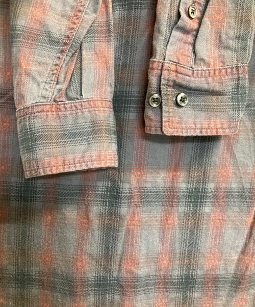 MINEDENIM（マインデニム）MINEDENIM (マインデニム) チェックシャツ レッド×グレー サイズ:1の古着・服飾アイテム
