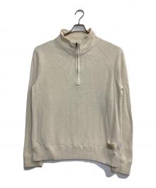 POLO JEANS CO.（ポロジーンズカンパニー）の古着「ハーフジップニット」｜アイボリー