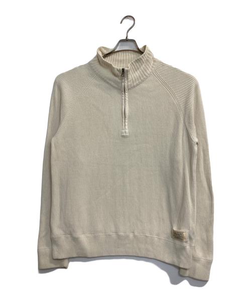 POLO JEANS CO.（ポロジーンズカンパニー）POLO JEANS CO. (ポロジーンズカンパニー) ハーフジップニット アイボリー サイズ:XLの古着・服飾アイテム