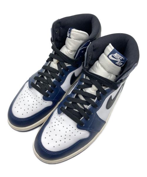 NIKE（ナイキ）NIKE (ナイキ) AIR JORDAN 1 RETRO HI OG / エアジョーダン1レトロハイ ネイビー サイズ:28cmの古着・服飾アイテム