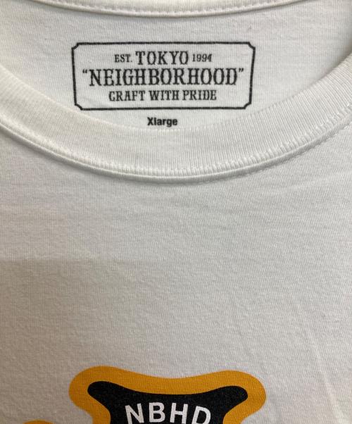 NEIGHBORHOOD（ネイバーフッド）NEIGHBORHOOD (ネイバーフッド) Tシャツ ホワイト サイズ:ＸＬの古着・服飾アイテム