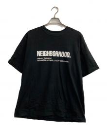 NEIGHBORHOOD（ネイバーフッド）の古着「Tシャツ」｜ブラック