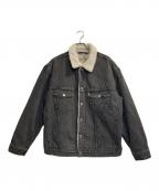 LEVI'Sリーバイス）の古着「ボアライナートラッカージャケット」｜グレー
