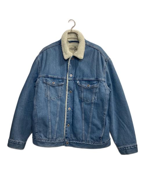 LEVI'S（リーバイス）LEVI'S (リーバイス) ボアライナートラッカージャケット インディゴ サイズ:Ｍの古着・服飾アイテム