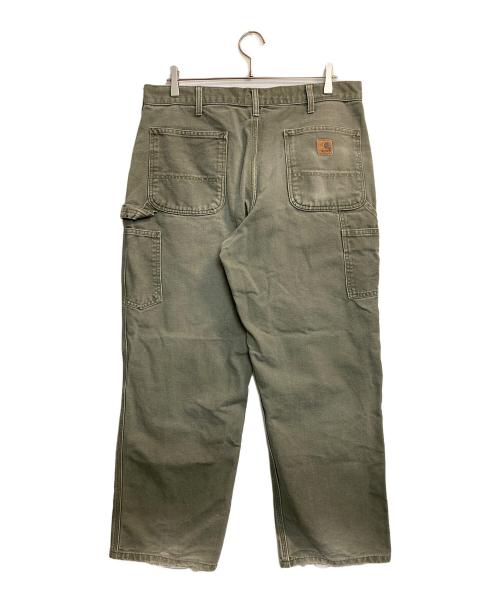 CarHartt（カーハート）CarHartt (カーハート) デニムペインターパンツ グリーン サイズ:36×30の古着・服飾アイテム