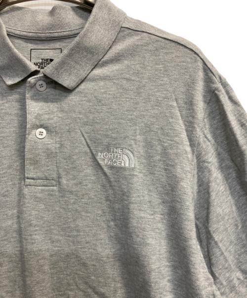 THE NORTH FACE（ザ ノース フェイス）THE NORTH FACE (ザ ノース フェイス) ポロシャツ グレー サイズ:Ｌの古着・服飾アイテム