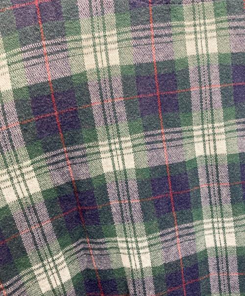 FRED PERRY（フレッドペリー）FRED PERRY (フレッドペリー) ジップシャツジャケット ネイビー×グリーン サイズ:Mの古着・服飾アイテム