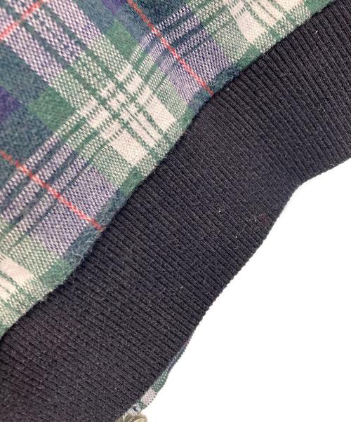 FRED PERRY（フレッドペリー）FRED PERRY (フレッドペリー) ジップシャツジャケット ネイビー×グリーン サイズ:Mの古着・服飾アイテム