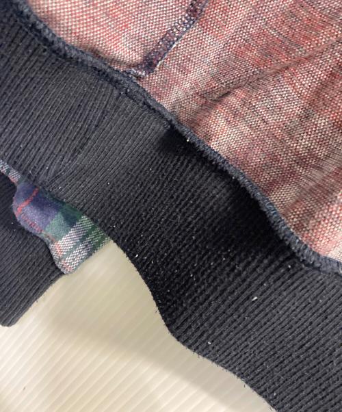 FRED PERRY（フレッドペリー）FRED PERRY (フレッドペリー) ジップシャツジャケット ネイビー×グリーン サイズ:Mの古着・服飾アイテム