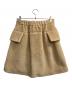 OBLI (オブリ) ボアミニスカート ベージュ サイズ:F：5000円