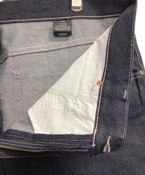 pellepelle（ペレペレ）pellepelle (ペレペレ) バギーデニムパンツ インディゴ サイズ:40の古着・服飾アイテム