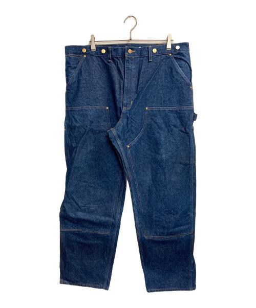 CarHartt（カーハート）CarHartt (カーハート) ダブルニーペインターデニムパンツ インディゴ サイズ:42×32の古着・服飾アイテム