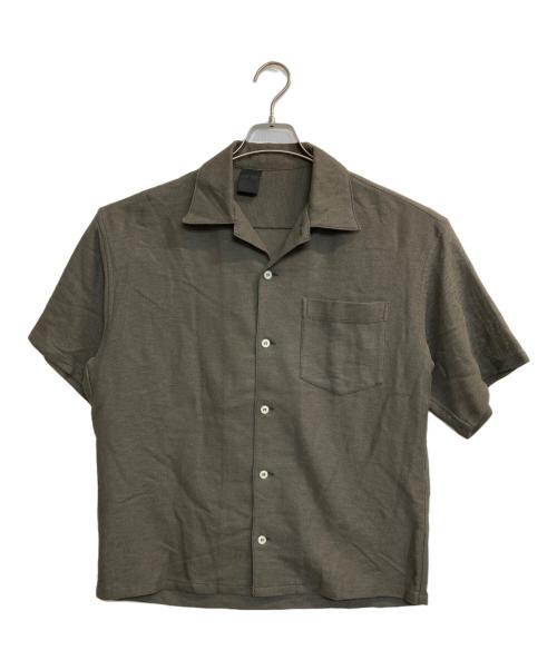 N.HOOLYWOOD（エヌ ハリウッド）N.HOOLYWOOD (エヌ ハリウッド) オープンカラーシャツ カーキ サイズ:38の古着・服飾アイテム