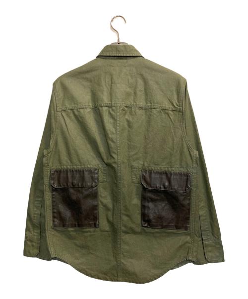 DIESEL（ディーゼル）DIESEL (ディーゼル) D-CORU-SP/コーティングデニムジャケット グリーン サイズ:Sの古着・服飾アイテム