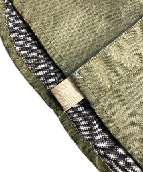 DIESEL（ディーゼル）DIESEL (ディーゼル) D-CORU-SP/コーティングデニムジャケット グリーン サイズ:Sの古着・服飾アイテム