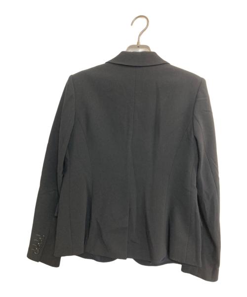 theory（セオリー）theory (セオリー) BRESCIA ADMIRAL CREPE テーラードジャケット ブラックの古着・服飾アイテム