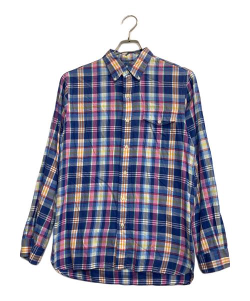 RALPH LAUREN（ラルフローレン）RALPH LAUREN (ラルフローレン) チェックシャツ ブルー×ピンク サイズ:Ｓの古着・服飾アイテム