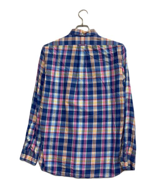 RALPH LAUREN（ラルフローレン）RALPH LAUREN (ラルフローレン) チェックシャツ ブルー×ピンク サイズ:Ｓの古着・服飾アイテム