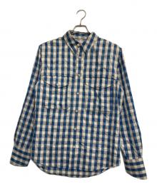 FILSON（フィルソン）の古着「チェックシャツ」｜ブルー×アイボリー