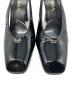中古・古着 PRADA (プラダ) パテントレザー スリングバックパンプス ブラック サイズ:361/2：40000円