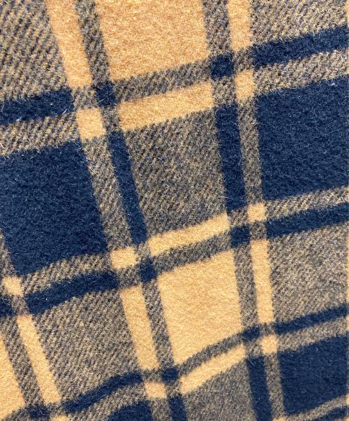 scabetti（スキャベッティ）scabetti (スキャベッティ) Wool Check Vest イエロー サイズ:1の古着・服飾アイテム