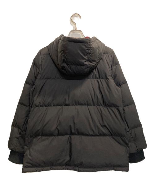 BLUE LABEL CRESTBRIDGE（ブルーレーベルクレストブリッジ）BLUE LABEL CRESTBRIDGE (ブルーレーベルクレストブリッジ) ハイマルチピーチタフタミドルダウンコート ブラック サイズ:38の古着・服飾アイテム