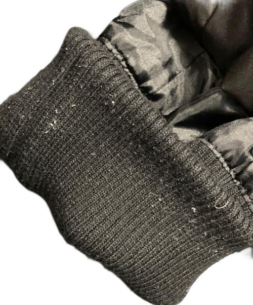 BLUE LABEL CRESTBRIDGE（ブルーレーベルクレストブリッジ）BLUE LABEL CRESTBRIDGE (ブルーレーベルクレストブリッジ) ハイマルチピーチタフタミドルダウンコート ブラック サイズ:38の古着・服飾アイテム