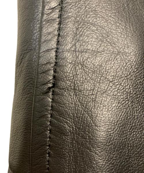 STUDIOUS（ステュディオス）STUDIOUS (ステュディオス) ダブルライダースジャケット ブラック サイズ:2の古着・服飾アイテム