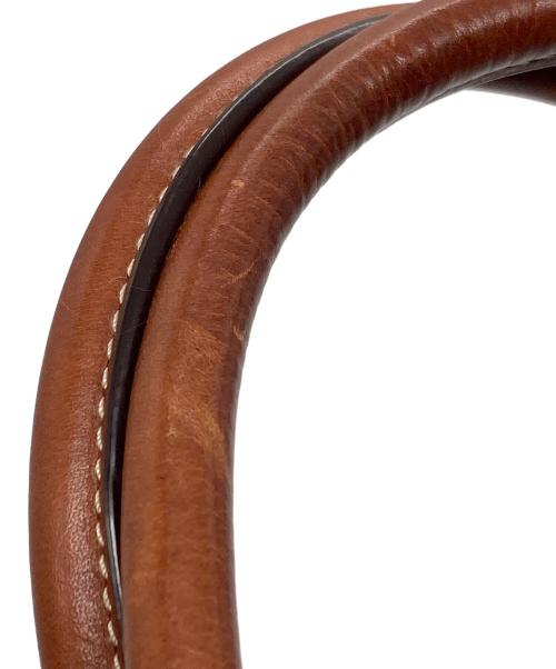 POLO RALPH LAUREN（ポロ・ラルフローレン）POLO RALPH LAUREN (ポロ・ラルフローレン) Bellport MD BLPT TTE-TOTE-MEDIUM / ストライプトートバッグ ネイビー×ホワイトの古着・服飾アイテム