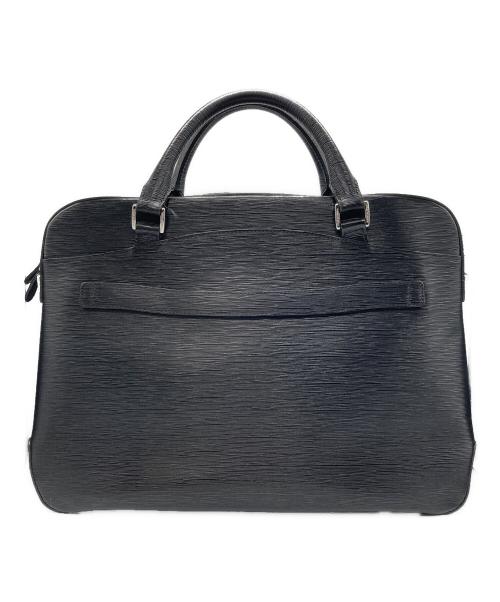 PELLE MORBIDA（ペッレモルビダ）PELLE MORBIDA (ペッレモルビダ) Capitano  / キャピターノ 1室ブリーフバッグ ブラックの古着・服飾アイテム