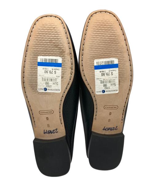 COACH（コーチ）COACH (コーチ) スリップオンローファー ブラック サイズ:US9の古着・服飾アイテム