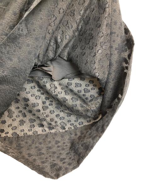 HYEON（ヘヨン）hyeon (ヘヨン) 小花柄ジャガードスカート ブラック サイズ:Fの古着・服飾アイテム