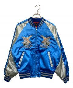 中古・古着通販】hoshihime (ホシヒメ) スカジャン ブラック×ホワイト