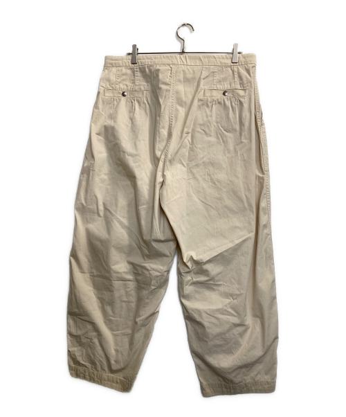 THE NORTHFACE PURPLELABEL（ザ・ノースフェイス パープルレーベル）THE NORTHFACE PURPLELABEL (ザ・ノースフェイス パープルレーベル) Ripstop Wide Cropped Pants アイボリー サイズ:36の古着・服飾アイテム